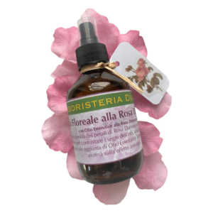 ACQUA FLOREALE ALLA ROSA DAMASCENA ML. 100 BIO CON O.E ROSA DAMASCENA SPRAY