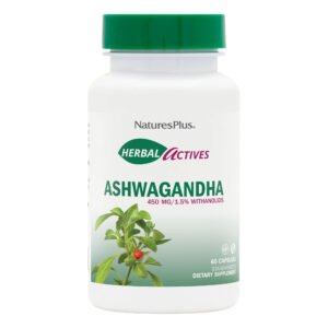 ASHWAGANDHA 60 CAPS    450MG/CAPS WITHANIA SOMNIFERA