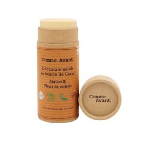 DEODORASNTE SOLIDO VEGAN E BIO ALBICOCCA E FIORI DI CILIEGIO GR 60