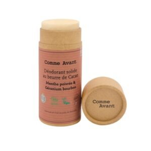 DEODORANTE SOLIDO VEGAN E BIO MENTA E GERANIO GR 60